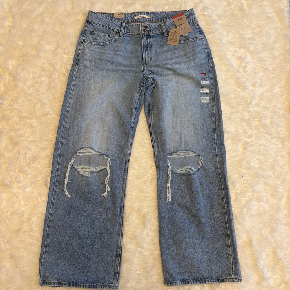 Levi's Women's Straight Leg Jeans - Light Blue